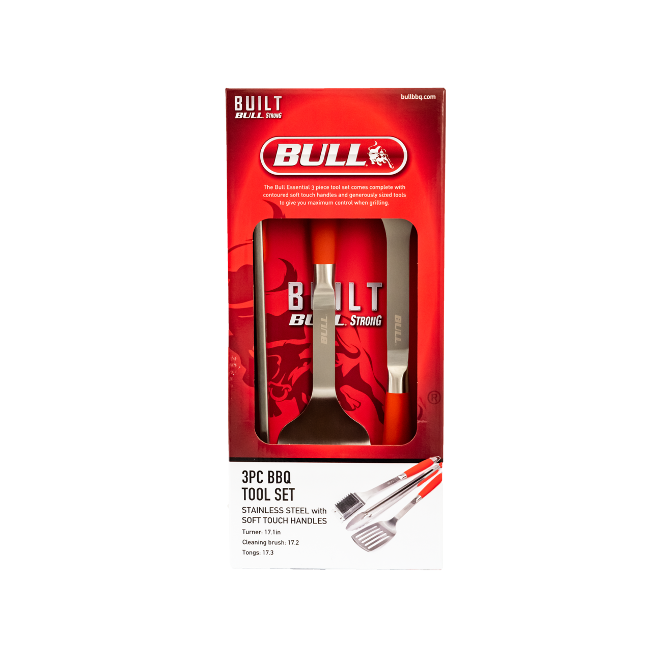 3 PIECE TOOL KIT DISPLAY BULL BBQ UK 3-piece-tool-kit-display-bull-bbq-uk